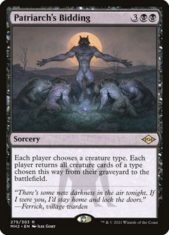 Patriarch's Bidding