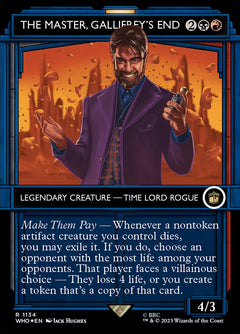 The Master, Gallifrey's End (Showcase - Surge Foil)