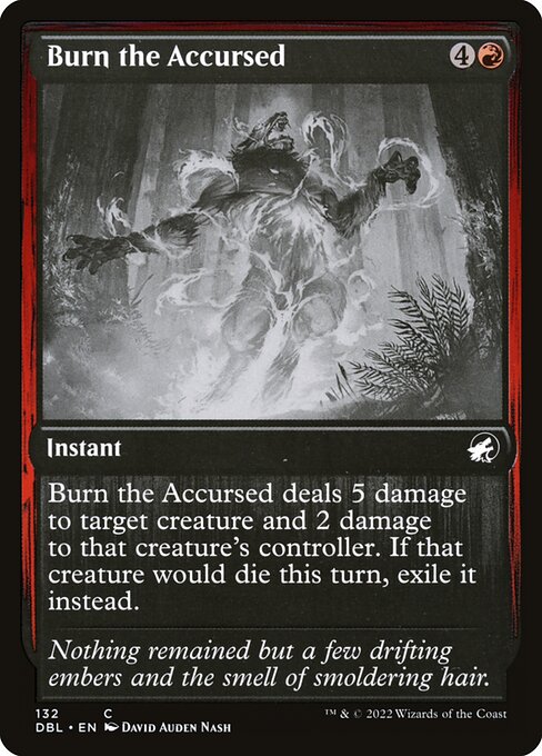 Burn the Accursed - Nonfoil