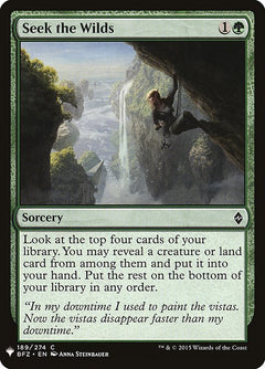 Seek the Wilds (BFZ-189)
