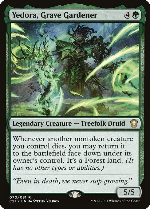 Yedora, Grave Gardener - Nonfoil
