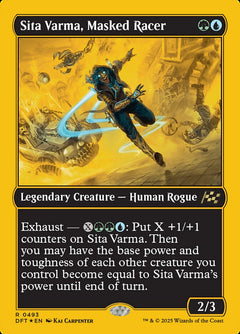 Sita Varma, Masked Racer (Gold Foil)