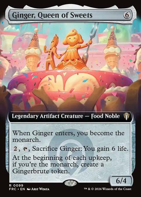 Ginger, Queen of Sweets