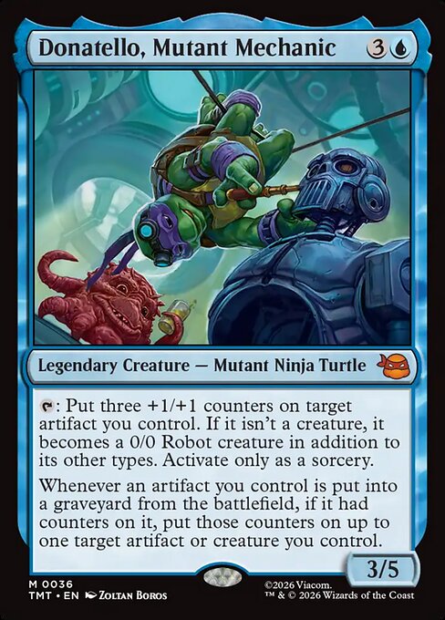 Donatello, Mutant Mechanic - Nonfoil