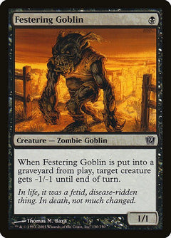 Festering Goblin (Foil Variant)