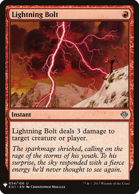 Lightning Bolt - Nonfoil