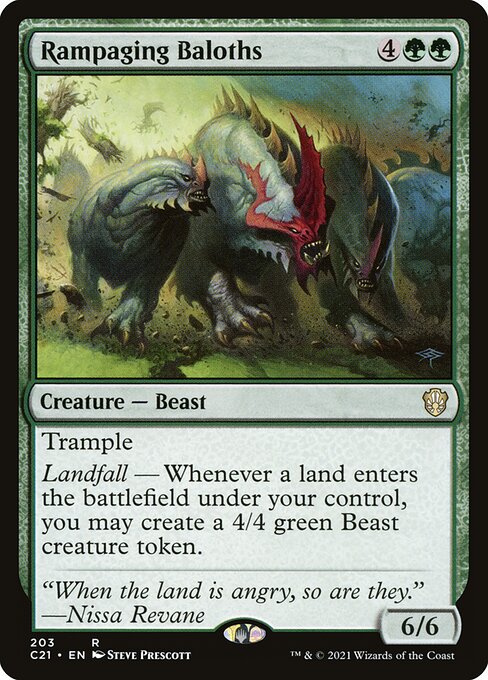 Rampaging Baloths - Nonfoil