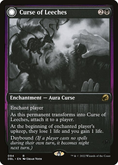 Curse of Leeches // Leeching Lurker - Nonfoil
