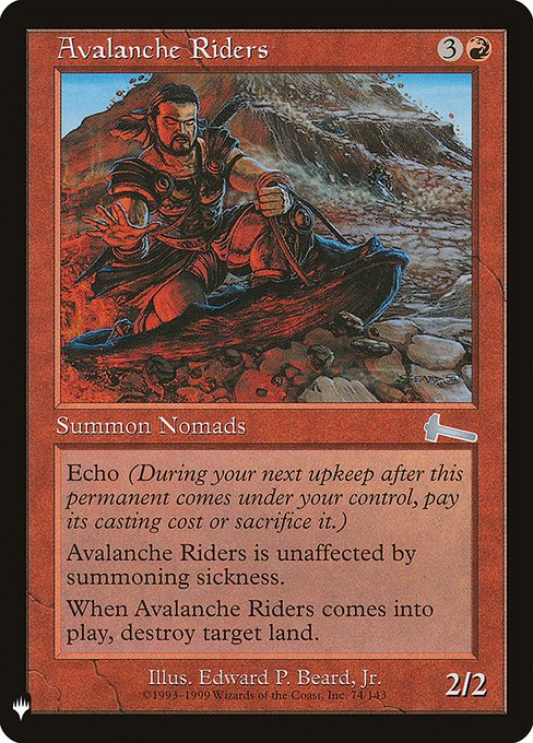 Avalanche Riders - Nonfoil
