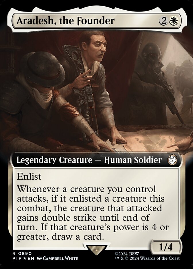 Aradesh, the Founder (Extended Art - Surge Foil)