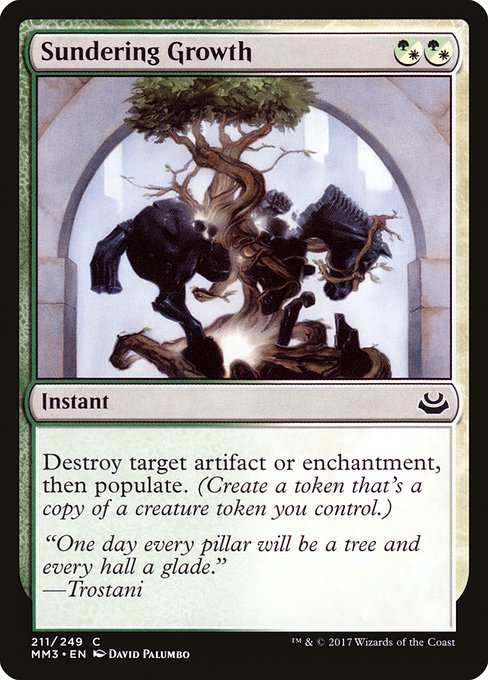 Sundering Growth - Nonfoil
