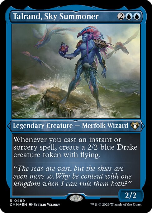 Talrand, Sky Summoner - Etched