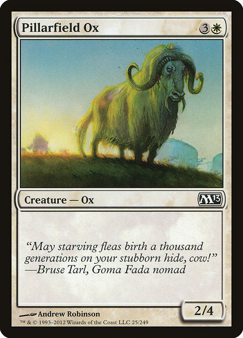 Pillarfield Ox - Nonfoil