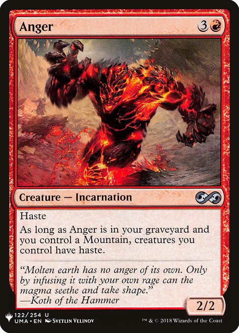 Anger - Nonfoil