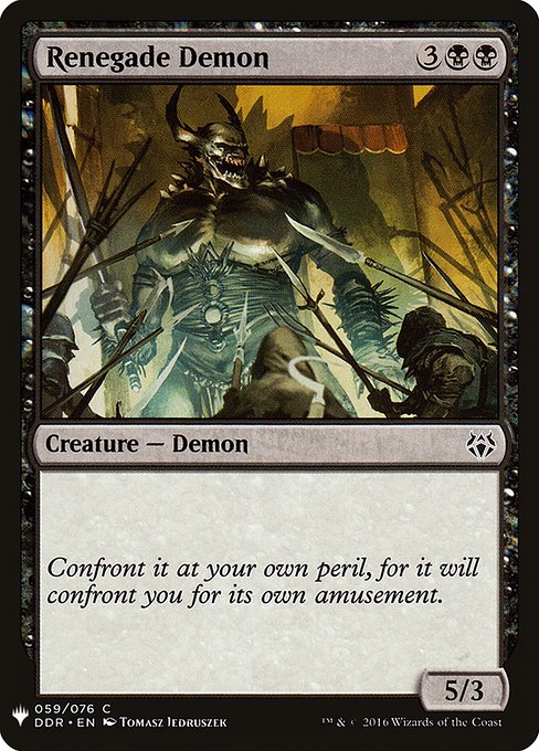 Renegade Demon - Nonfoil