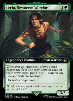 Leela, Sevateem Warrior (Extended Art - Surge Foil)