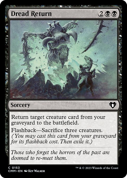 Dread Return - Nonfoil