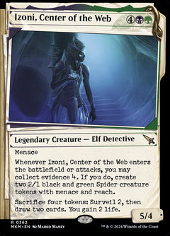 Izoni, Center of the Web (Dossier Showcase)