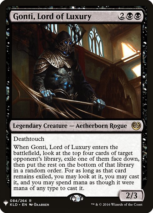 Gonti, Lord of Luxury - Nonfoil