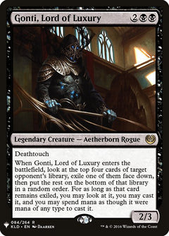 Gonti, Lord of Luxury (KLD-84)
