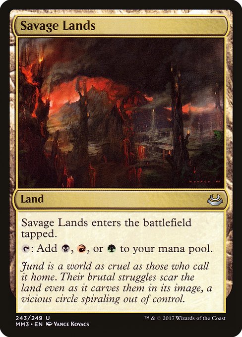 Savage Lands - Nonfoil