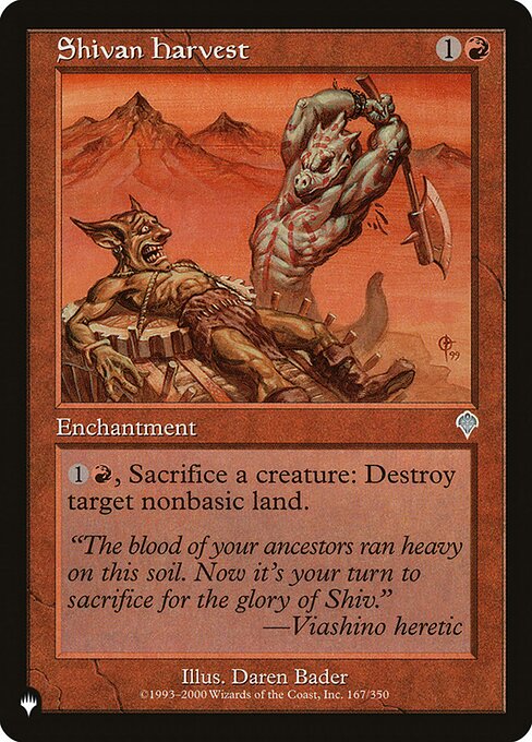 Shivan Harvest - Nonfoil