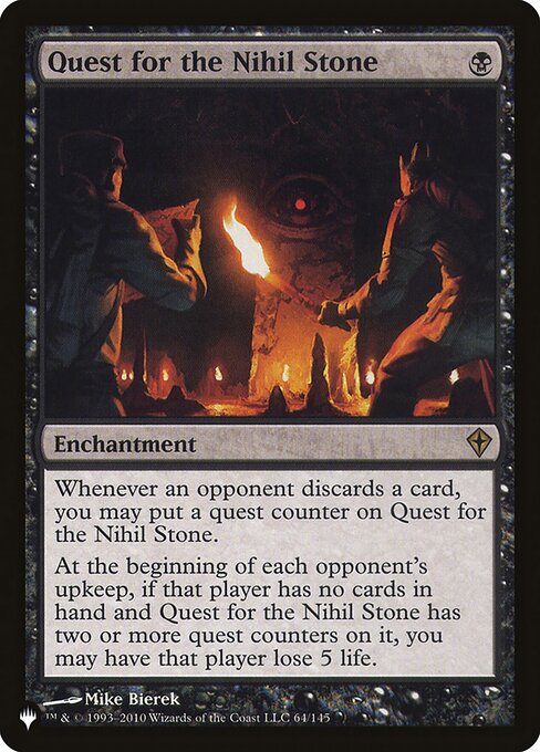 Quest for the Nihil Stone - Nonfoil