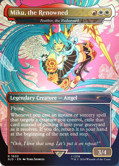 Feather, the Redeemed [Miku, the Renowned] (Secret Lair Drop)