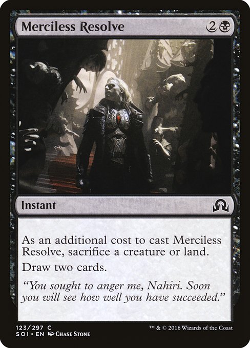 Merciless Resolve - Nonfoil