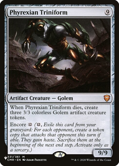 Phyrexian Triniform - Nonfoil
