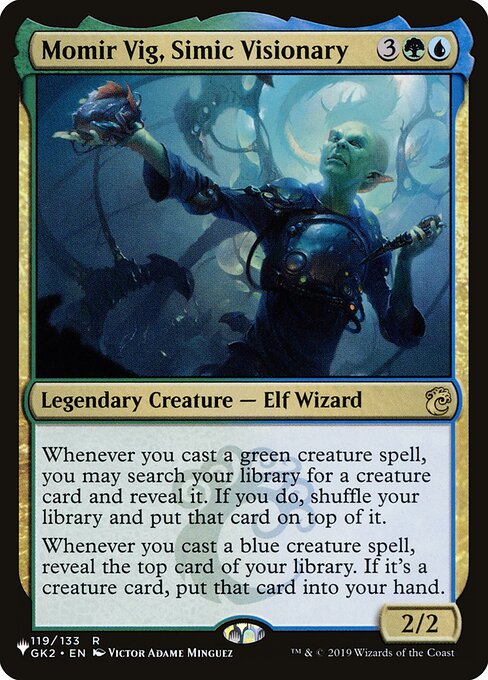 Momir Vig, Simic Visionary - Nonfoil