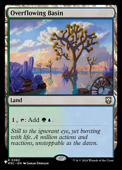 Overflowing Basin - Nonfoil