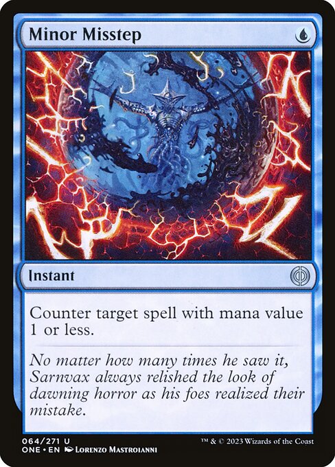 Minor Misstep - Nonfoil