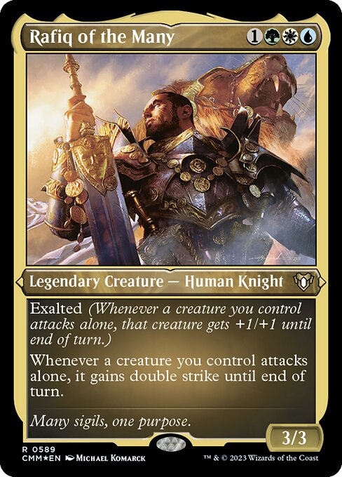 Rafiq of the Many - Etched