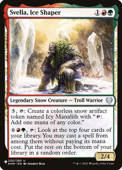 Svella, Ice Shaper (KHM-230)