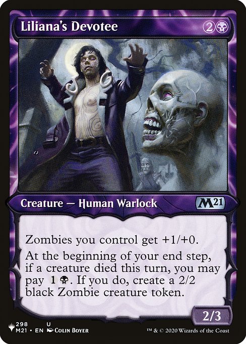 Liliana's Devotee - Nonfoil