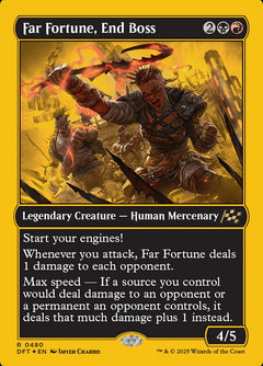 Far Fortune, End Boss (Gold Foil)
