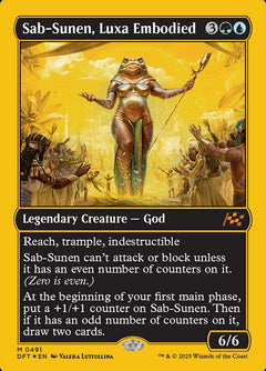 Sab-Sunen, Luxa Embodied (Gold Foil)