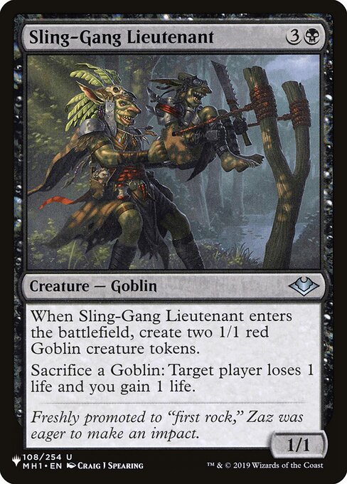 Sling-Gang Lieutenant - Nonfoil