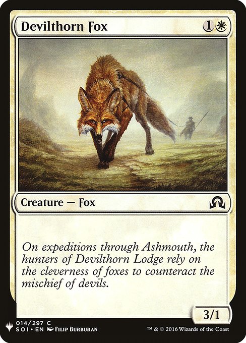 Devilthorn Fox - Nonfoil