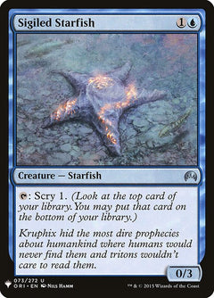 Sigiled Starfish (ORI-73)
