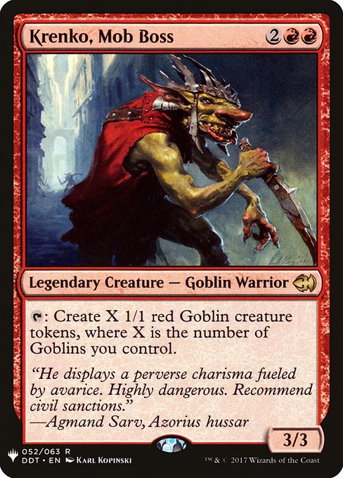 Krenko, Mob Boss - Nonfoil