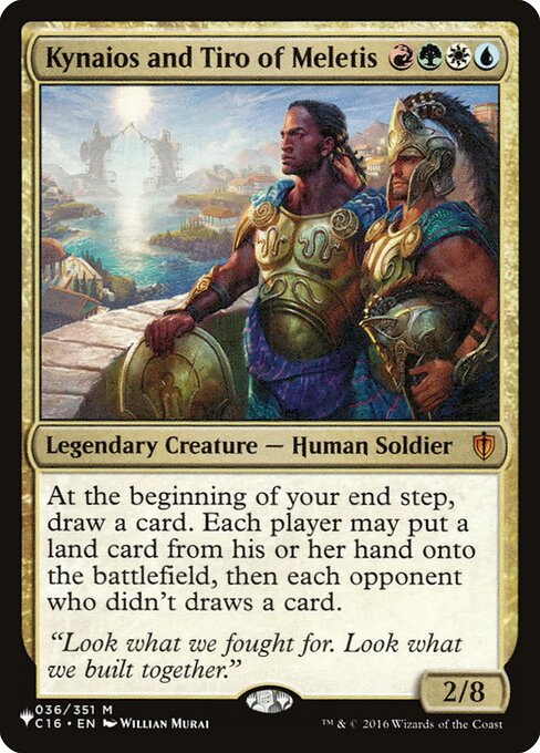 Kynaios and Tiro of Meletis - Nonfoil