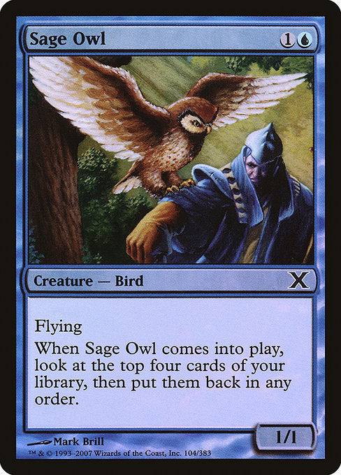 Sage Owl - Foil