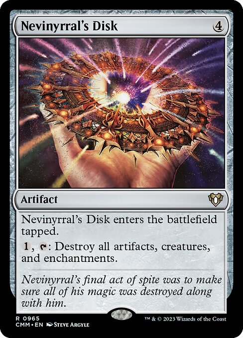 Nevinyrral's Disk - Nonfoil