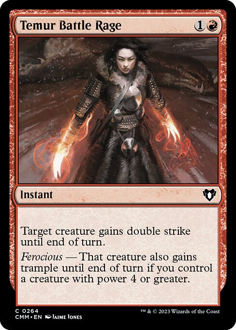 Temur Battle Rage - Nonfoil