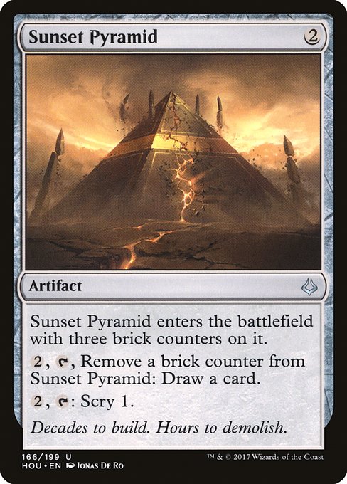 Sunset Pyramid - Nonfoil