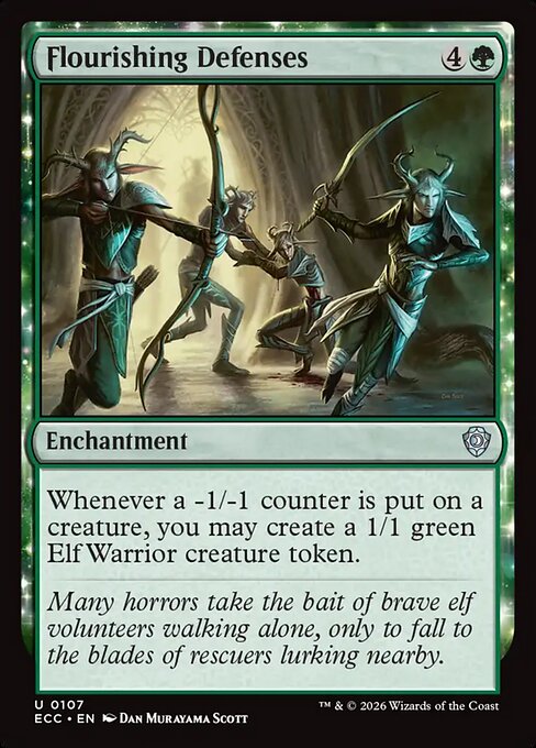 Flourishing Defenses - Nonfoil