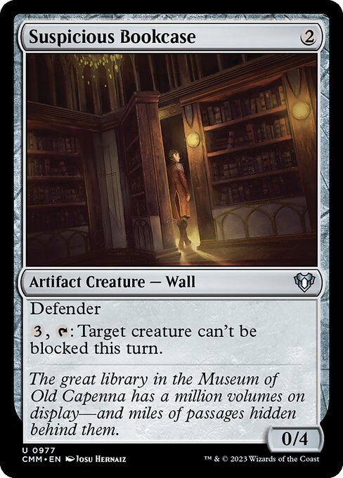 Suspicious Bookcase - Nonfoil
