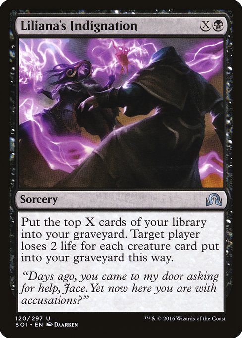 Liliana's Indignation - Nonfoil